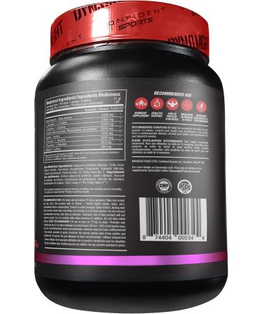 CONFIDENT SPORTS - DYNOMIGHT Fully Dosed - EXPLOSIVE Pre-Workout Maximum Absorption Formula - GRAPE RUSH - 420 Gram 20 Servings - Buy Online on GoSupps.com