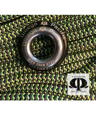 Omega Pacific Rappel Ring - Solid Seamless Design Yields an Incredible Breaking Strength of 25kN Small - Buy Online on GoSupps.com