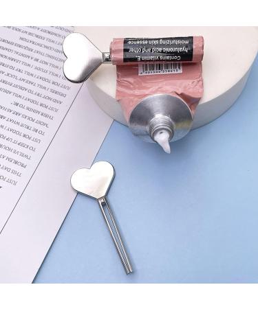 Toothpaste Squeezer 2 Tube Key Tooth Paste Squeezer | Stainless Steel Toothpaste Roller Tube Wringer Metal Tube Squeezer Key for Save Toothpaste Creams Paint Cosmetic and Hair Dye Lencyh Silver - Buy Online on GoSupps.com