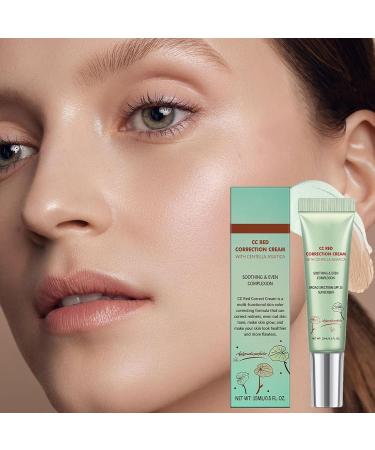Skin color correction cream facial skin correction cream 15 ml color correction nourishing face cream dryness prevention nongreasy cream green - Buy Online on GoSupps.com
