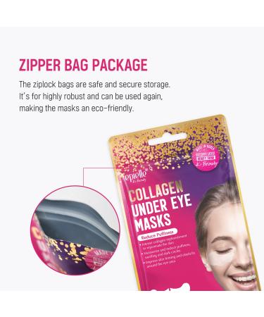 Epielle Collagen Under Eye Mask (60 Sheets) - Dark Circles and Puffiness Reduction for Mother's Day and Teacher Appreciation Gifts - Buy Online on GoSupps.com