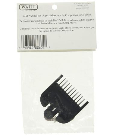 Wahl Professional 1 Guide Comb Attachment 18 (3.0mm) - 3114-001 | Perfect for Stylists and Barbers | Black 0.12 Inch - Buy Online on GoSupps.com