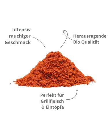 Buy Boomers Gourmet Organic Smoked Paprika - 100g Red Smoked Paprika Powder for International Shipping - Buy Online on GoSupps.com