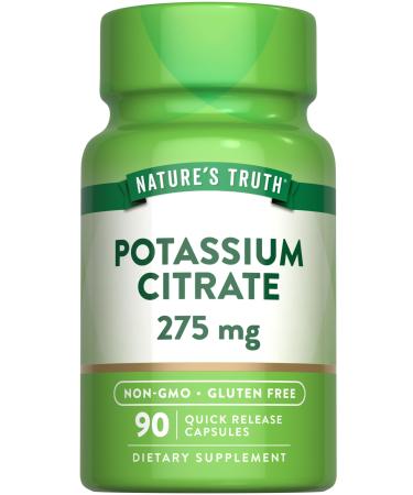 Nature's Truth Potassium Citrate 275mg 90 Count