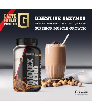Buy Elite Gold Annex Zero Whey Isolate Protein 2lbs - Chocolate Peanut Butter Flavor | 26 Servings | Best International Shipping - Buy Online on GoSupps.com