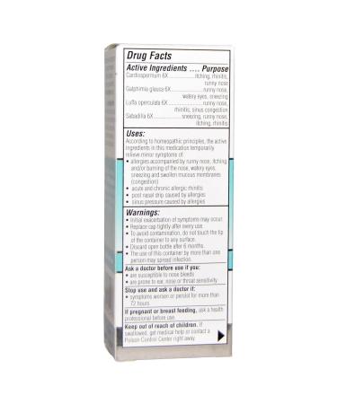 Similasan Hay Fever Relief Nasal Spray 0.5oz - Allergy Relief Formula - Buy Online on GoSupps.com