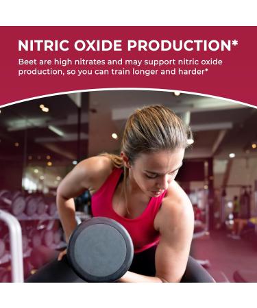 healblend Beet Root Gummies 200mg - Nitric Oxide Booster Beets with Iron for Heart Health Circulation & Healthy Blood Pressure Support Natural Flavored - 60 Gummy (1) - Buy Online on GoSupps.com