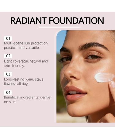 Even Better Makeup Liquid Foundation with Sweatproof Formula 30 ml Brightening Liquid Foundation Full Coverage Concealer Waterproof Facial Makeup for Daily Use Reize - Buy Online on GoSupps.com