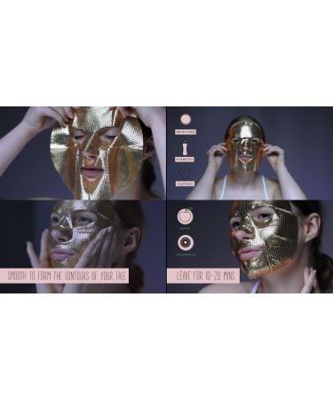 Oh K! Gold Foil Facial Sheet Mask | Hydrating & Rejuvenating | Shop Internationally - Buy Online on GoSupps.com
