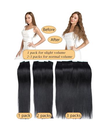 100% Remy Human Hair Tape-In Extensions - Medium Blonde #24 (40 Pieces + 10 Free Tapes) - Real Hair for Seamless Volume - Buy Online on GoSupps.com