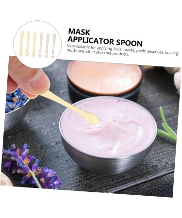  GLEAVI GLEAVI 12 Pieces Electroplating Cream Spoon Spatula Foundation Makeup Spoons Eye Cream Spoons Mini Lotion Miniature Zinc Mask - Buy Online on GoSupps.com