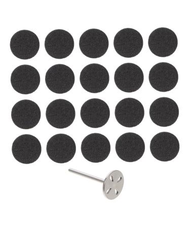 POPETPOP 4 Sets Nail Polishing Sheets Sandpaper pad disks Foot Sanding disc Nail disc bit Foot File Sandpaper Manicure Electric Nail Art Tool Sandpaper Disc Stone Sole of Foot Appendix