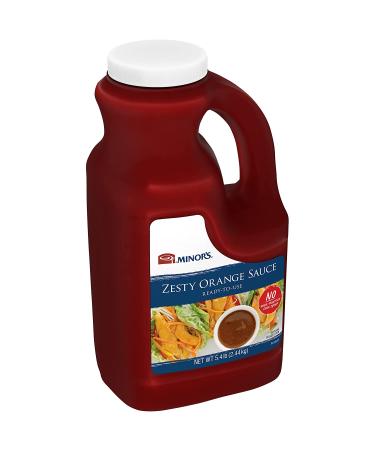 Minor's Zesty Orange Stir Fry Sauce & Glaze 5 lb 6.4 oz Bulk Bottle - Buy Online on GoSupps.com