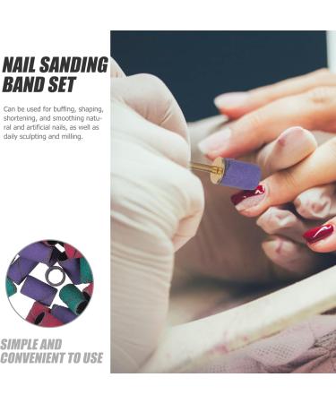 FRCOLOR 3 Boxes Nail Polishing Circle Manicure Polisher Nail Drill Tips Nail Beauty Accessories Nail Salon Supplies Nail Drill Sanding Bands Toe Nail Polisher Sleeve Pedicure Sandpaper - Buy Online on GoSupps.com