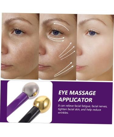 Angoily Cuill res Applicatrices Contour des Yeux 2 Pi ces Alliage de Zinc Petit Format Massage Yeux Usage Quotidien Soins Visage Voyage - Buy Online on GoSupps.com