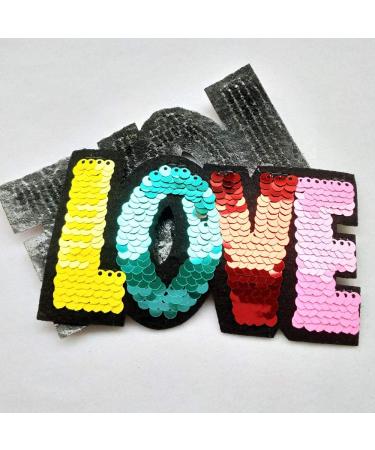 Libiline Love Heart Patch Applique Set - 10pcs Sew-on/Iron-on for Clothes, Dress, Hat, Jeans - Flower Kid Accessory - Buy Online on GoSupps.com