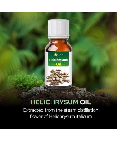 Helichrysum Essential Oil 100% Pure & Natural - Therapeutic Grade Aromatherapy Oil - 30 ML - Uncut & Undiluted Essential Oil for Skincare & Wellness - Buy Online on GoSupps.com