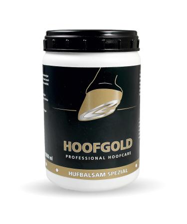 HOOFGOLD hoof balm special - horses - hoof grease - hoof care - hoof cracks - dry hooves - 980 ml 1000 ml