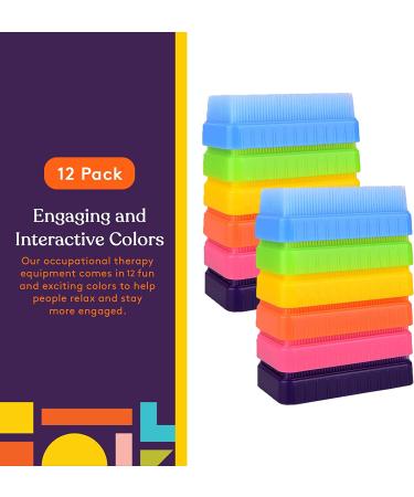 Special Supplies Therapressure Therapy Brush 12 Pack - Occupational & Sensory Brushing Tools for Kids & Adults - Soft Flexible Bristles, Latex Free - Buy Online on GoSupps.com