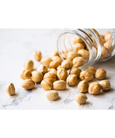 Organic Dry Roasted Blanched Hazelnuts 4 lbs - Non-GMO, Himalayan Salt, Vegan Snack - Kosher, Bulk Filberts - Buy Online on GoSupps.com