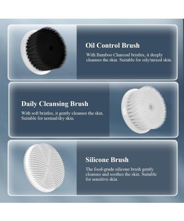 TOUCHBeauty Rechargeable Facial Cleansing Brush with 6 Speed Modes - TB-1766A - Buy Online on GoSupps.com