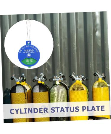 Healeved Signage Oxygen Cylinder Status Tag Cylinder Status Board Oxygen Cylinder Status Plate Oxygen Tank - Buy Online on GoSupps.com