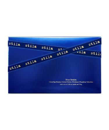 Stila Blue Realm Velvet Eyeshadow Palette - Shop Internationally | High-Quality Pigment-Rich Shades - Buy Online on GoSupps.com