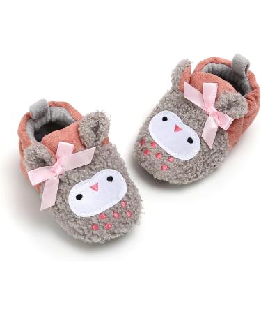 TMEOG Baby Booties Slippers Infant Boots for Boys/Girls 6-12 Months Winter Sock Crib Shoes 0-18Months - Buy Online on GoSupps.com