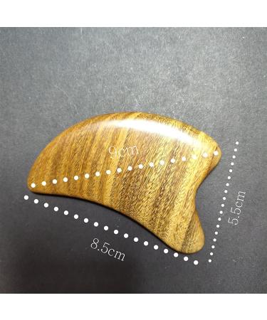 Green Sandalwood Gouache Trigger Point Meridian Scrapping Muscle Relaxing Wooden Massager Acupuncture Physical 1Pcs (Color : Dolphin) - Buy Online on GoSupps.com