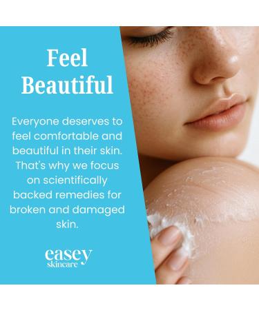 Easey Healing Cream Moisturizer for Dry Damaged or Sensitive Skin Supports Skin Barrier Recovery Great for Those with Eczema-Prone Skin. Aloe Oatmeal & Mango Butter 2oz Jar - Buy Online on GoSupps.com