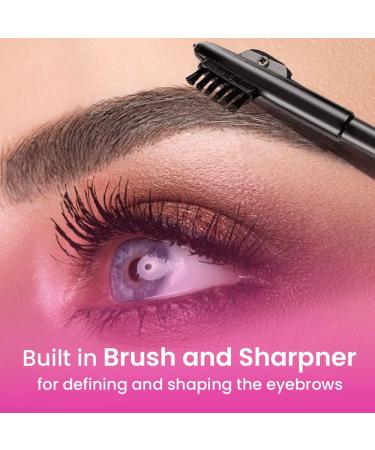 Beauty Forever True Kohl Waterproof Eyebrow Pencil - Definer, Matte Finish, Long Lasting, 401 Black - Buy Online on GoSupps.com