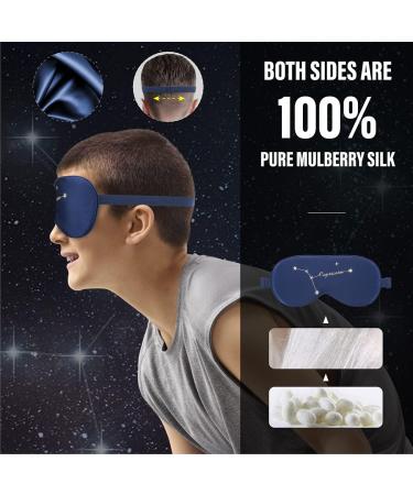 ALASKA BEAR Small Glow in The Dark Capricorn Sleep Eye Mask - Cute Petite Face Sleeping Mask for Women, Kids, and Teens - Buy Online on GoSupps.com