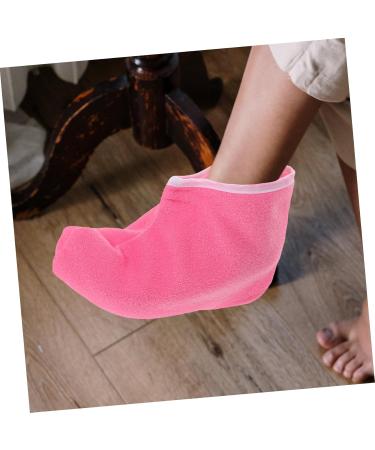 Healeved Pantoufles En Paraffine Pour Bain De Paraffine Housse De P dicure Protection Pour Chauffe-cire Enveloppement 26.50X19.00X1.00CM Ros  - Buy Online on GoSupps.com