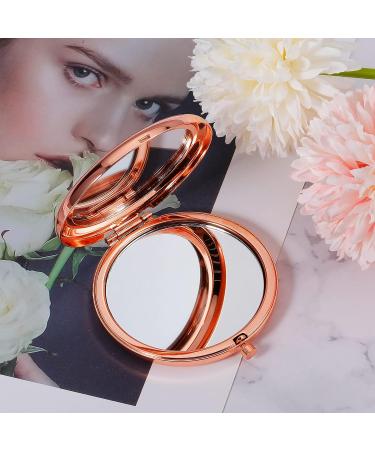 Boss Lady Gifts: Rose Gold Compact Mirror - Perfect Thank You and Inspirational Gift for Female Boss, Coworker, Manager - Ideal for Boss Day, Retirement, Going Away - Pink Travel Makeup Mirror for Her - Buy Online on GoSupps.com