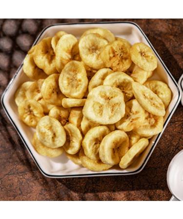 Dried Banana Chips 230g Banana Chips Sweetened Slices Instant fruit and vegetable crispy snacks - Buy Online on GoSupps.com