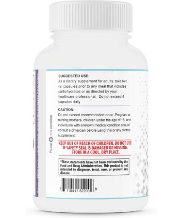 eXplicit Supplements Max Strength Keto Carb Blocker 1200mg - Minimize Cheat Meals - USA Made - 60 Caps - Buy Online on GoSupps.com