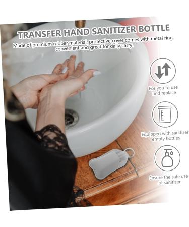 DRESSOOS 3 Sets Bottle Cover Heat Transfer Printing Keychain Bottle Container Keychain Cover for Bottle and Bottle Cover Heat Transfer Bottle Covers Protector Rubber White Outdoor Travel - Buy Online on GoSupps.com