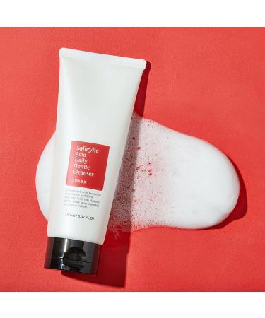 COSRX Salicylic Acid Daily Gentle Cleanser / Salicylic Acid Daily Gentle Cleanger (5.2 fl oz (150 ml) Parallel Import  - Buy Online on GoSupps.com