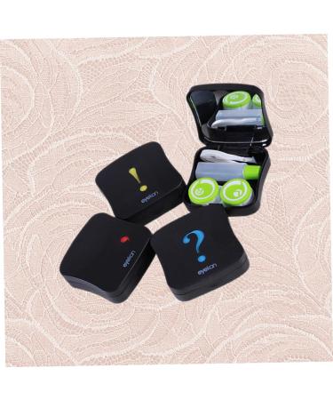 Buy Lalafina 4er Box Contact Lens Container & Solution - Stylish Storage Case with Tweezers & Mirror for International Shipping - Buy Online on GoSupps.com