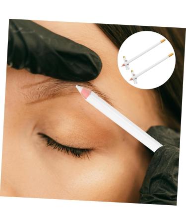 PACKOVE Lot de 4 Crayons Blancs pour Sourcils et Barbe Taille-crayon Int gr R sistant la Transpiration pour Usage Sportif et Plein Air Hommes Femmes - Buy Online on GoSupps.com