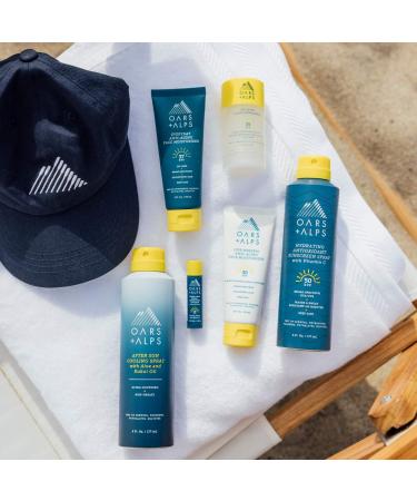 Oars + Alps Go Stick Clear SPF 35 Face Sunscreen with Vitamin E | Water and Sweat Resistant | TSA Friendly | 1.7 Oz - Buy Online on GoSupps.com