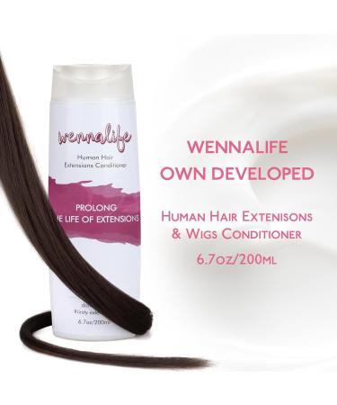 WENNALIFE Hair Conditioner for Damaged Dry Hair - Moisturizing & Hydrating 6.7 fl. oz Sulfate-Free Conditioner for Women | Acondicionador Para Cabello - Perfect for Hair Extensions - Buy Online on GoSupps.com