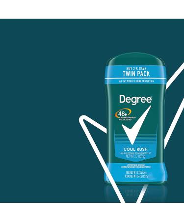 Degree Men Original Cool Rush Antiperspirant Deodorant 2.7 oz Twin Pack - Buy Online on GoSupps.com