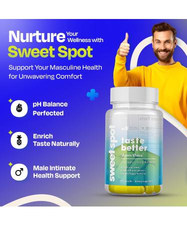 TASTE THE SWEET SPOT Probiotics for Women & Men 2-Pack with Pineapple pH Support 60 Capsules Each - Buy Online on GoSupps.com