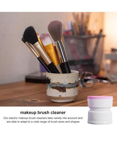 Electric Makeup Brush Cleaner - USB Rechargeable Portable & Multifunctional Silicone Washer for Easy Cleaning | Shop Pink Now - Buy Online on GoSupps.com
