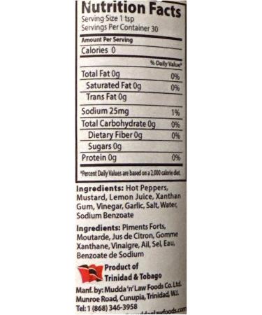 Mudda 'n' Law - The Pepper Master- Seven Pot Fire Sauce - World Champion Hot Sauce (2015) - Gluten Free - Buy Online on GoSupps.com