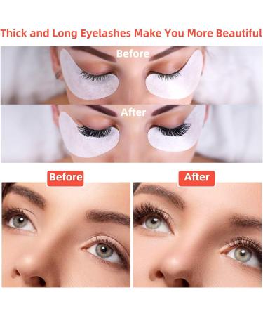 Sunallwell Under Eye Patches - 60 Pairs with Eyelash Brush Set and Tweezers for Eyelash Grafting, Extension, and Makeup Application - Lint-Free Beauty Mask Tool - Buy Online on GoSupps.com