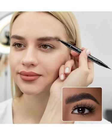 Eyebrow 2in1 Eyebrow Pen Longlasting SmudgeResistant Precision Shaping Doublesided Cosmetic for Professional Makeup 5 - Buy Online on GoSupps.com