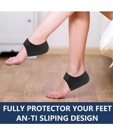 Plantar Fasciitis Gel Heel Cups - Anti-Slip Pads for Pain Relief Adjustable Protectors for Men & Women (L/XL 7.5-14 M / 7.5-13 W - Buy Online on GoSupps.com