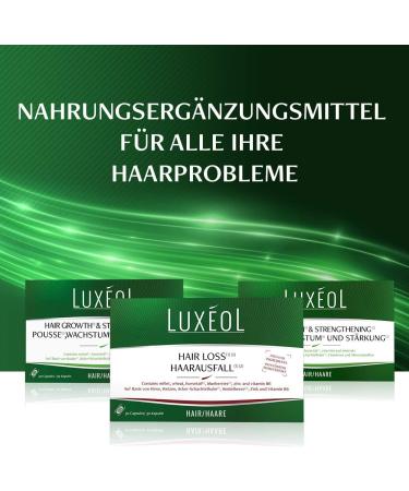 Lux ol Hair Loss (1)(2) - Patented ingredient - Food supplement - 30 capsules 40g - Buy Online on GoSupps.com